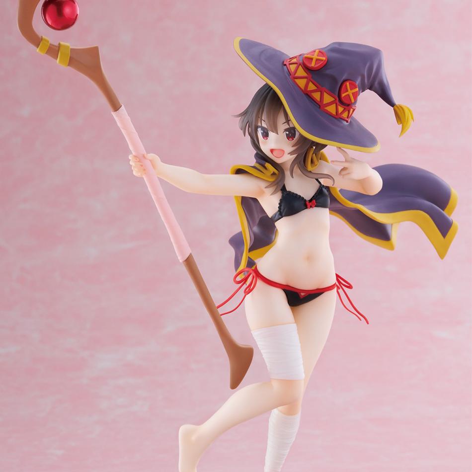 New God's Blessing on This Wonderful World 18cm Megumin Action Figure Cute Figurine For Girls Birthday Gift