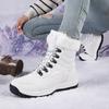 Winter Women’s Padded Boots Snow Boots Hiking Boots for Girl Boots Outdoor Waterproof Lightweight Women’s Winter Mid-calf Boots