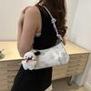 Chic Small Square Bag Fashionable One Shoulder Pu Purse For Everyday Use