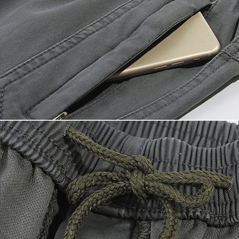 Мужские брюки свободного покроя с тонкими вставками и эластичным поясом, удобные, дышащие, свободные, для отдыха, весна-осень, большие размеры