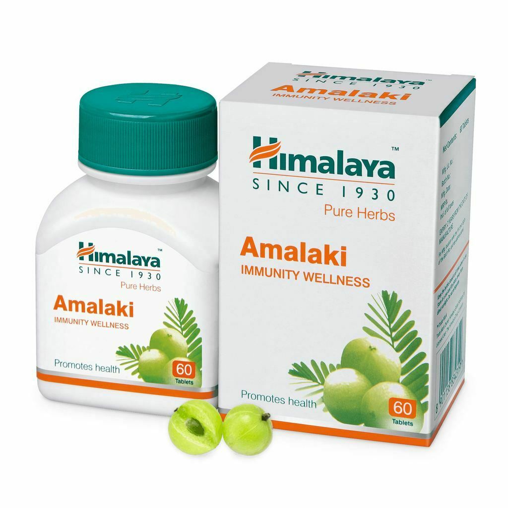 Himalaya Wellness Pure Herbs Amalaki 60 Tablets FREE SHIPPING