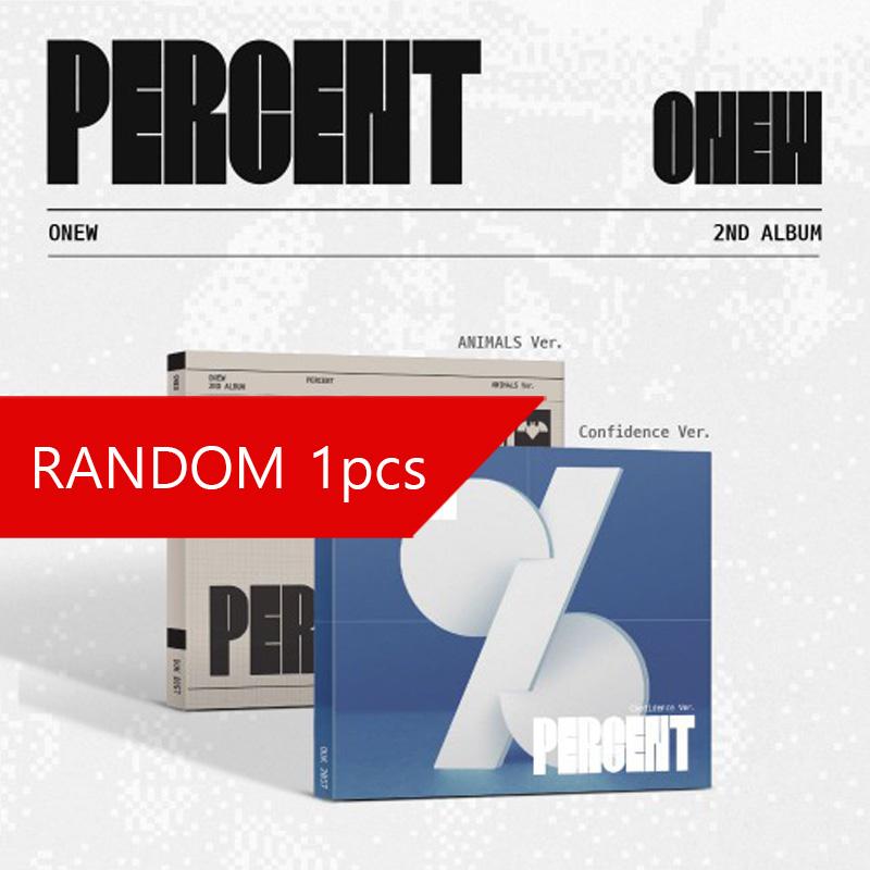 ONEW (SHINee) – 2nd Album PERCENT (Digipack Ver.)