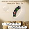 Ультратонкие Чехлы Совместимые с Oura Ring Gen 4/Oura Gen 3 Cover, Эластичный Силиконовый Протекторный Чехол Защита от Царапин Аксессуары для Умных Колец