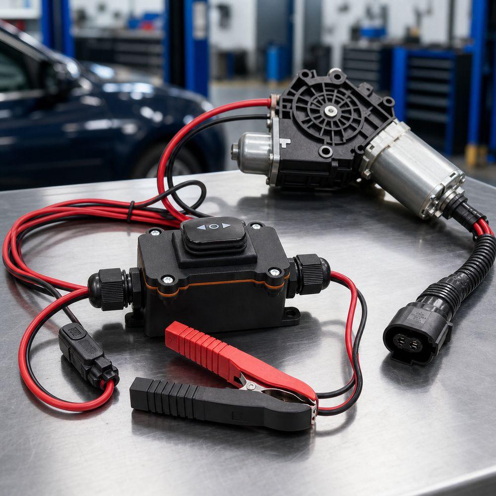 One Click Control Electronic Motor Tester Fuse Protection Brake Reset Tool  Vehicle Maintenance