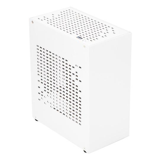 A07 Настольный корпус для Mini ITX материнской платы, игровой, с поддержкой дискретной видеокарты, блок питания 1U, корпус из алюминиевого сплава, портативный компьютерный корпус, ПК