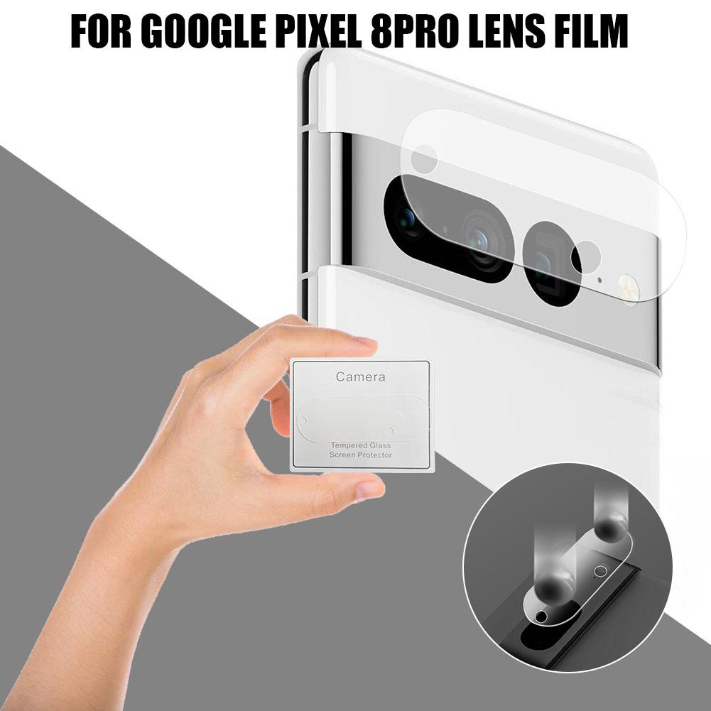 Закаленное Стекло Защитная Пленка для Экрана Пленка для Линзы Для Google Pixel 8/8 Pro Полное Покрытие Задняя Камера Защитная Пленка от Царапин