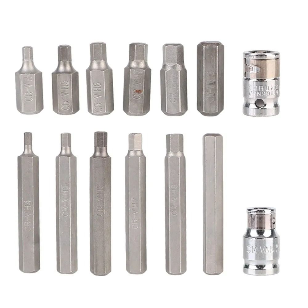 40Pcs 40-Piece Set Socket Bit Kits High Quality Batch Head Set Hexagonal Wrench Set Auto Repair