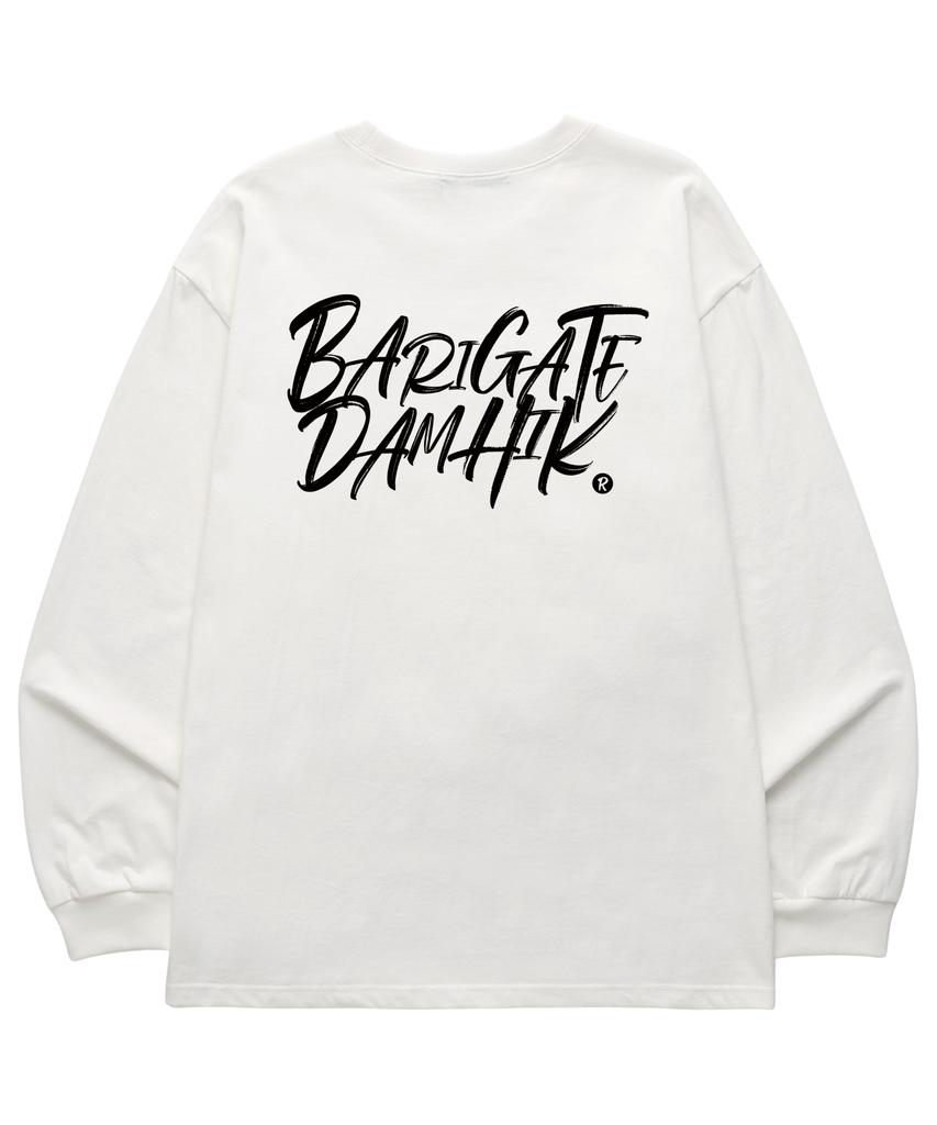 Baligeiteu Граффити с длинным рукавом (Bls033) белый