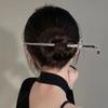 Sword Hairpin Headdress For Women Girls Chinese Style Vintage Hair Sticks DIY Hairstyle Ponytail Holder Hair Accessories Jewelry