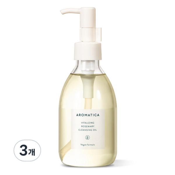 AROMATICA Vitalizing Rosemary Cleansing Oil, 3 Pieces, 200ml