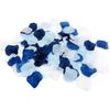 1200 Pcs Mixed Light Blue & White & Royal Blue Rose Petals Artificial Flower Silk Petals Table Scatter Aisle Runner Wedding Bridal Shower Graduation