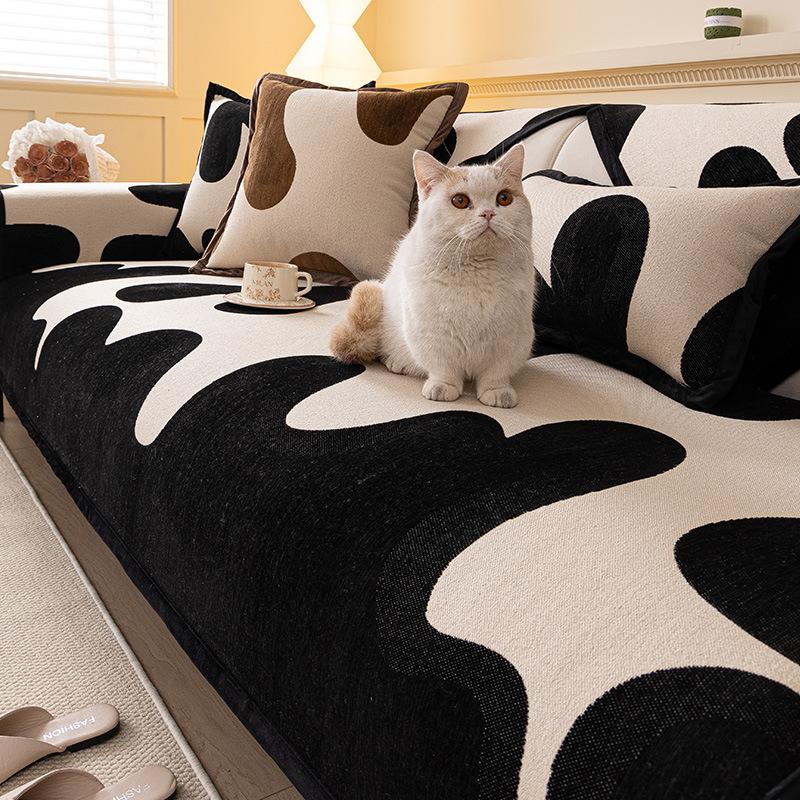 Thick Padded Sofa Cover For Extra Comfort, Neat Couch Cover And Reversible Sofa Slipcover For Sectional Loungers