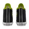 Converse Chuck Taylor All Star Deconstructed Trendy Everyday Versatile High-Top Espadrilles Unisex Black & Green