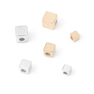Кубические пластиковые бусины CCB для изготовления ювелирных изделий DIY браслет ожерелье