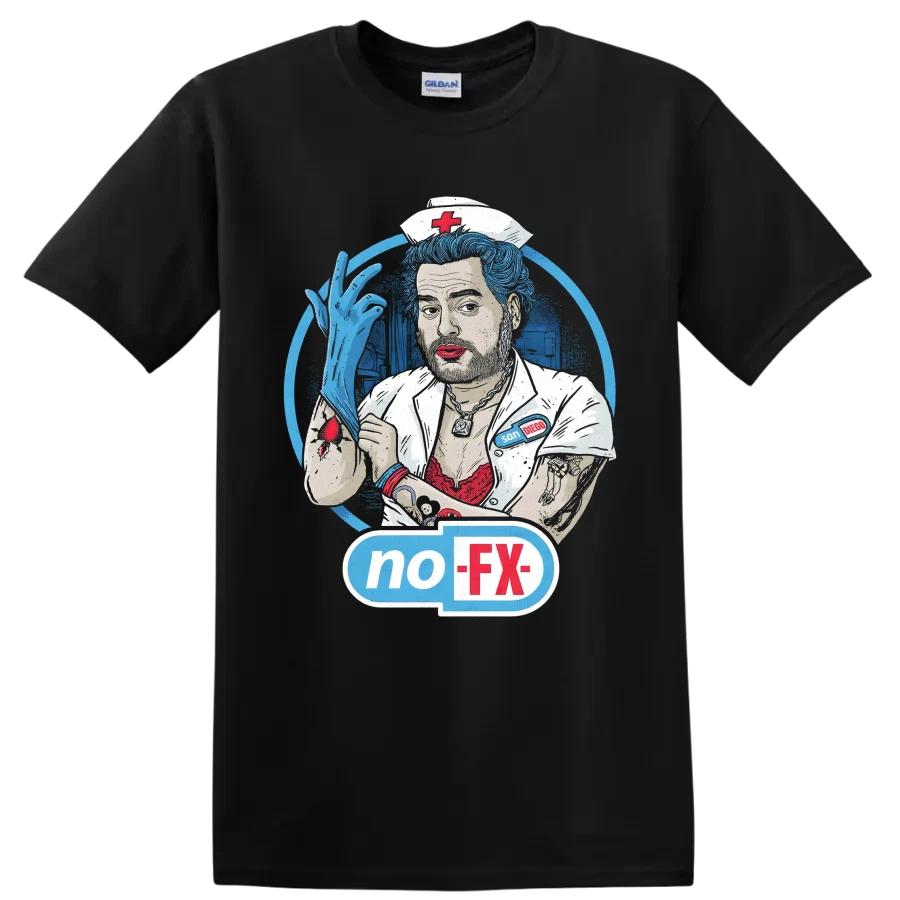 NOFX Punk Rock Band Nurse Graphic T Shirt San Diego Concert Tee Music Fan Gift