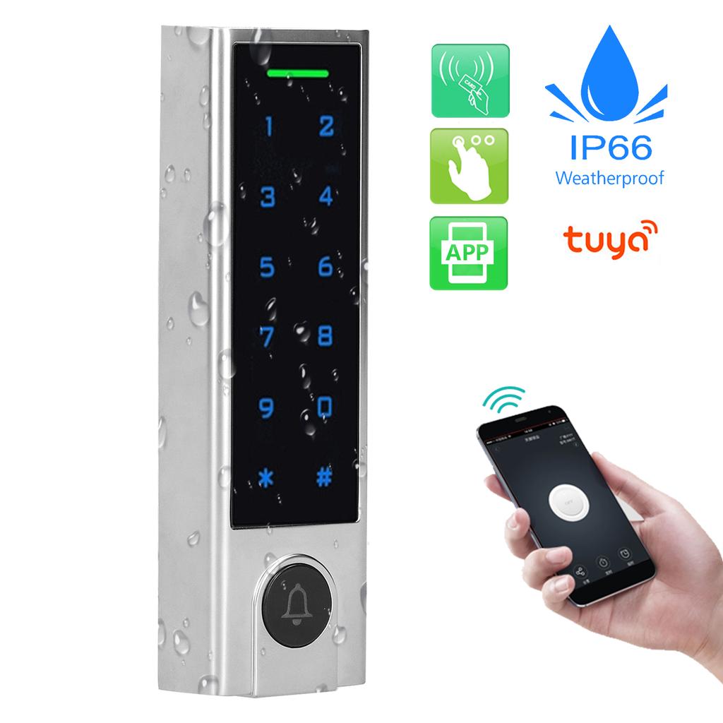 Устройство контроля доступа Bluetooth Пароль ID-карта APP 125 кГц RFID Wiegand26?44 IP66 Подсветка для