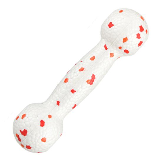 Interactive Pets Chew Toy Dumbbell Dog Toy Wear-resistant Rope Ball with Reflective Strips Dental Care Dog Toy