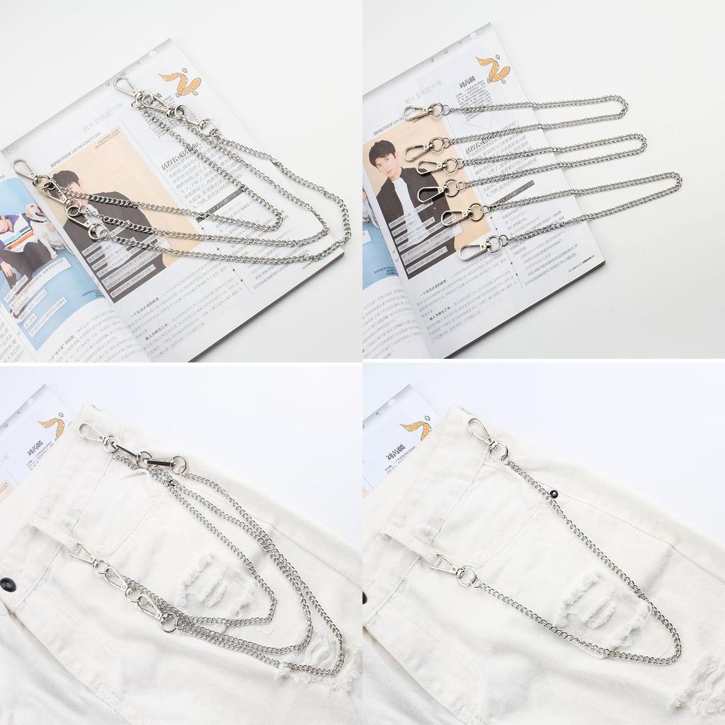 Style Metal Hiphop Waist Chain Unisex Jewelry Casual Spring Enhancement Outfit
