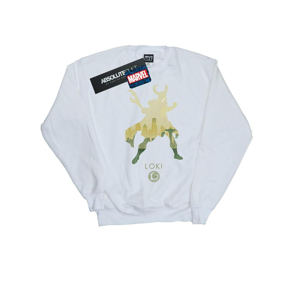Marvel Womens/Ladies Loki Silhouette Sweatshirt