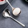 304 Stainless Steel Spoon Soup Spoon Rice Spoon LongHandle Tableware Set Kitchen Utensils Suitable for Cooking and Serving Soups