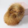 Real Fox Fur Earmuffs For Winter Women Warm Natural Raccoon Fur Earmuffs Girls Ear Warmer Genuine Fur Scarves Plush Ear Muff