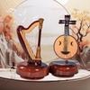 Retro Yueqin Rotating Music Box - Creative Living Room Decor & Couple's Gift