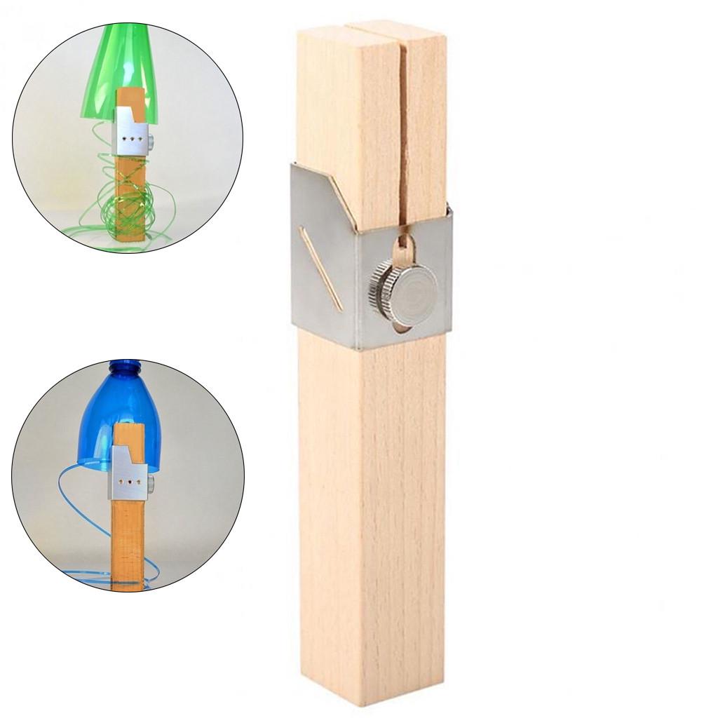 (Никита) Творческий пластиковый резак для бутылок Открытый портативный умный инструмент для бутылок