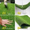 Flame Retardant Artificial Grass Turf with Adhesive Backing
