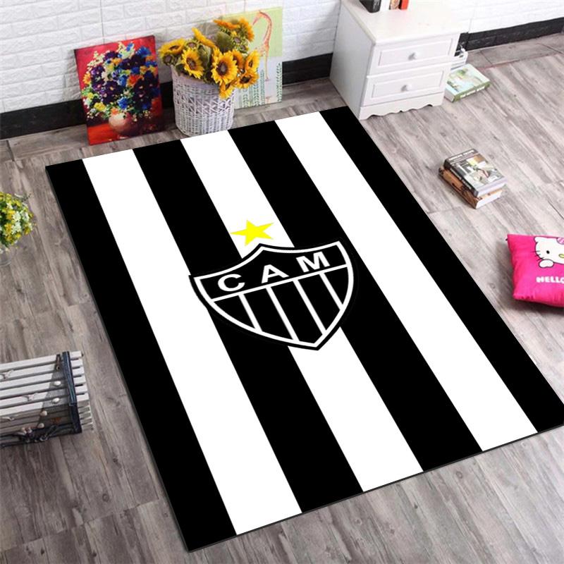 Нескользящий коврик Atlético Mineiro "CAM", Коврик с принтом футбольного клуба для дома