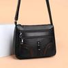Винтажная сумка через плечо для женщин из искусственной кожи, многофункциональная сумка-мессенджер, маленькая квадратная сумка-тоут для мамы