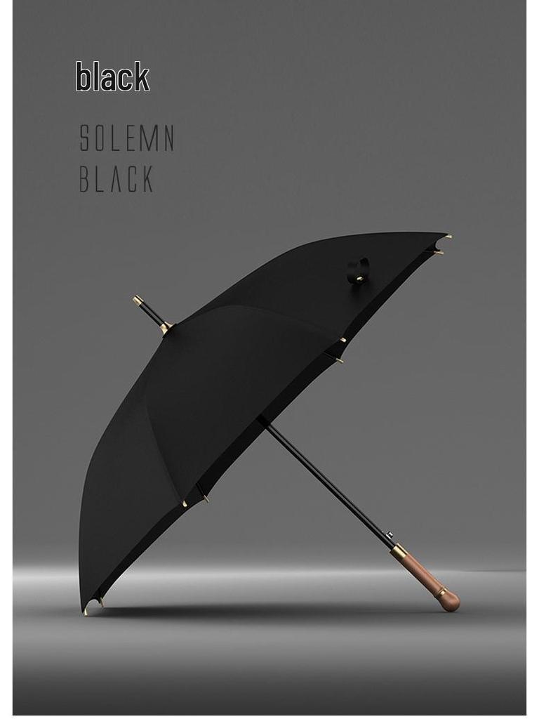 OLYCAT Olika Роскошный Двухслойный Зонт с Длинной Ручкой - Ветроустойчивый, Штормоустойчивый, Большого Размера с Пользовательским Логотипом