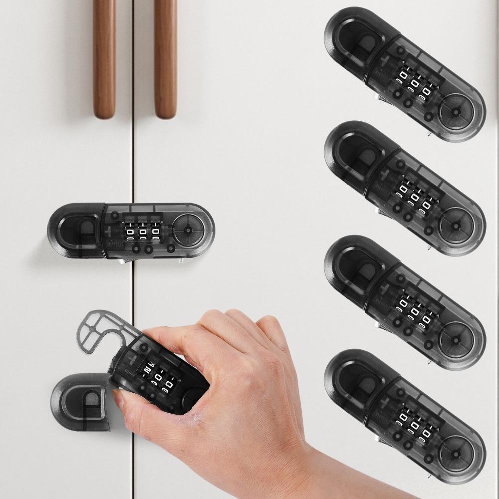 Multi-function Cabinet Door Safety Lock Anti-theft Cabinet Lock New Security Latch  Refrigerator
