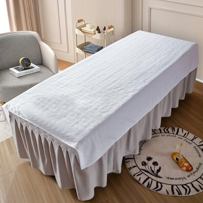 Beauty Massage Bed Cover Sheet SPA Massage Bed Table Cover W/ or W/o Face Hole Body Spa Salon Bedspread Home Decoration