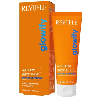 Нежный пилинг для лица Go Glow! Vitamin C+E+F 80 мл