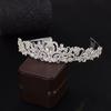 Bride's Water Diamond Crown European and American Hair Comb Crown Hair Accessory Diamond Encrusted Princess Banquet Headband Accessory