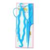 Portable 4 Pcs Hair Styling Tools Braid Tool Loop Elastic Hair Bands Rat Tail Comb Metal Pin Tail Braiding Combs Hairstyle Tools