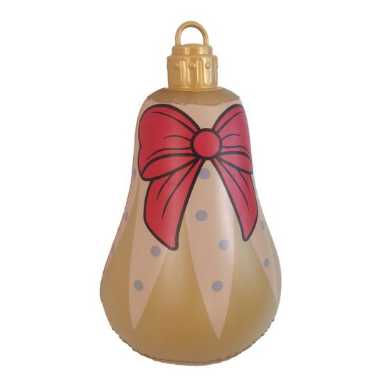 Рождественское надувное украшение Надувная елка Перчатка Украшение Многоразовый надувной подвесной рождественский шар для уличного и комнатного праздничного декора