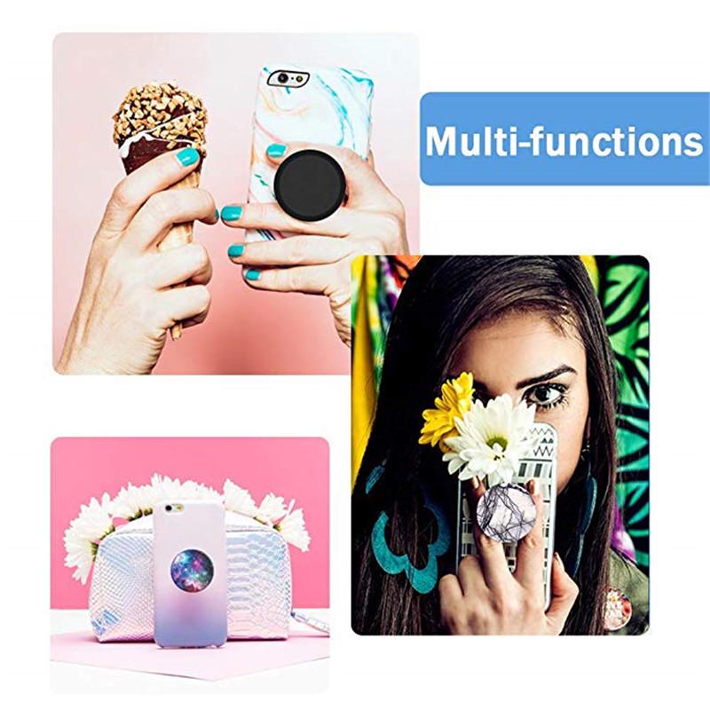 Подушка безопасности для мобильного телефона, складная подставка для защиты от падения, Iphone Huawei Samsung, стяжной кронштейн, кольцо на палец