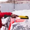Windshield Scraper For Ice And Snow Detachable Snow Scraper Windshield Ice Scrapers Heavy Duty Snow Brush With Grip Snow Removal