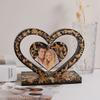 1set Crystal Epoxy Love Shape Photo Frame Setting Table Love Photo Frame Mold Pendant Listing Silicone Mold