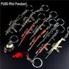 Jedi Battle Royale Keychain Set: Mini14, SCAR-L, Signal Mini Gun, AWM, 98K, Helmet, SKS, M416
