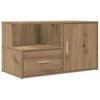 Corner Shelf Artisan Oak 200x40x45 cm Particleboard