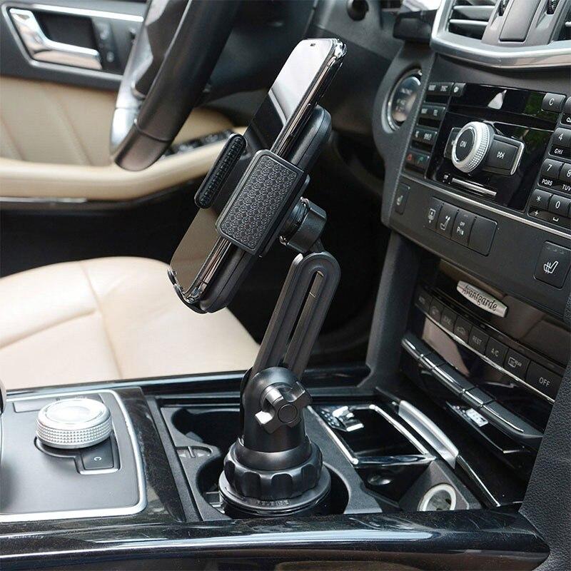 Mobile Phone Accessories Universal Cup Mount Holder for Car Adjustable Smartphone