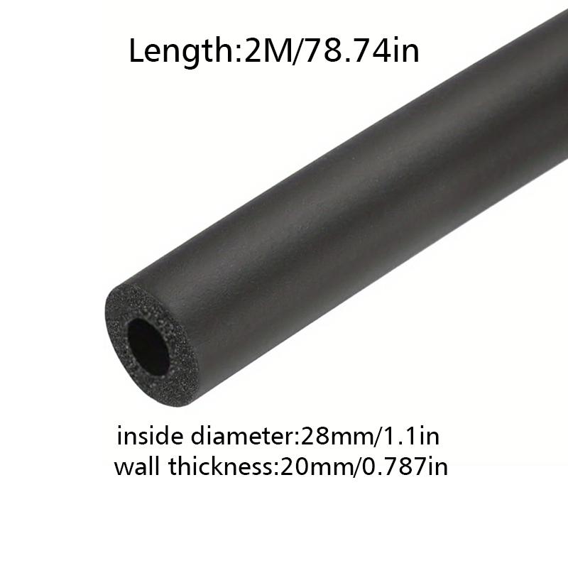 1.8/2М труба из губчатой резины ППР Теплоизоляция Держатель трубопровода Пенопластовая трубка для кондиционирования воздуха Защитная гильза для наружных труб
