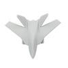 5-Piece F-52 Science Fiction Stealth Fighter Fighter Model with Landing Gear and Opening Wings, 1/2000, 1/700, and 1/350 Scale Airplane Model (1/700 (