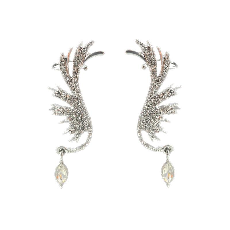 Элегантные серьги-каффы в форме крыльев ангела — модный стиль 2020 года для женщин