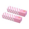 Amazing Odor-proof Bag Bos Striped Package Set of 2/pink M Size 90 Pieces for Processing Baby Diapers, Pet Poo, Food Waste, Sanitary Items, Etc.