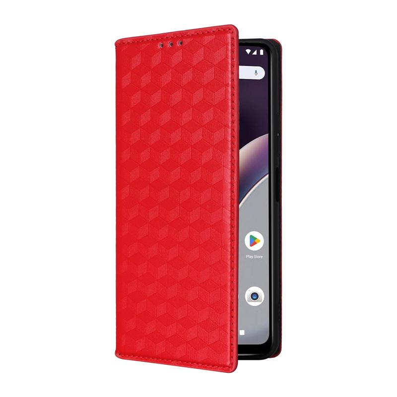 Кожаный чехол для BLU G54: Многофункциональная магнитная пряжка, держатель для карт, защитный чехол для мобильного телефона