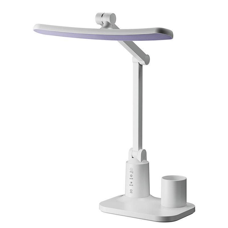 1PC Curved Led Folding Desk Lamp, Special Dormitory for Students To Learn Eye Protection, Children's Bedside Charging, Regular Reading Night Light