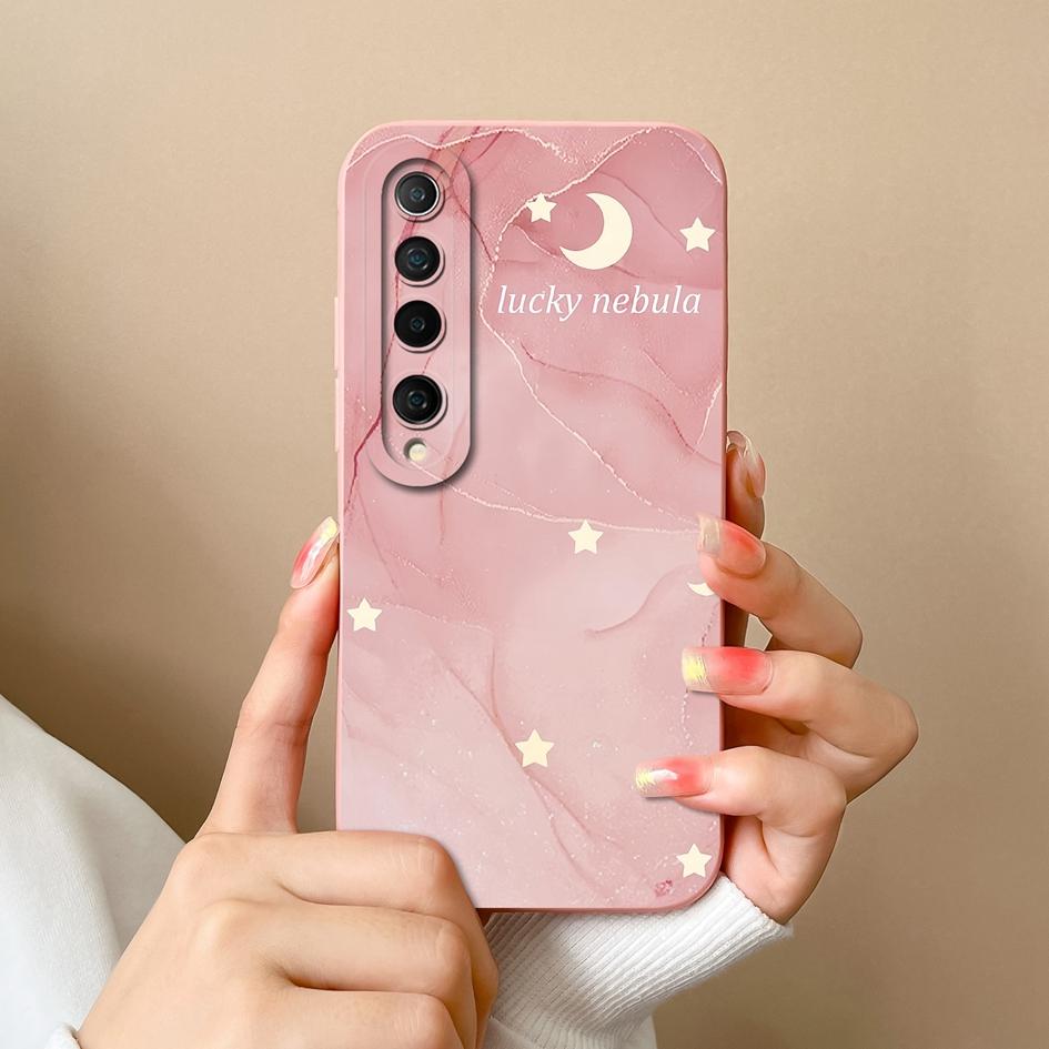 Для Xiaomi Mi 10 11 Lite NE 10i 10T 11T 11X Pro Чехол для телефона с маленьким цветочным узором, противоударный, жидкий, мягкий, силиконовый, противоскользящий для Xiaomi Shell Capas
